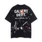 Hand-Painted Graffiti Cotton T-Shirts