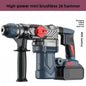 Rechargeable electric hammer