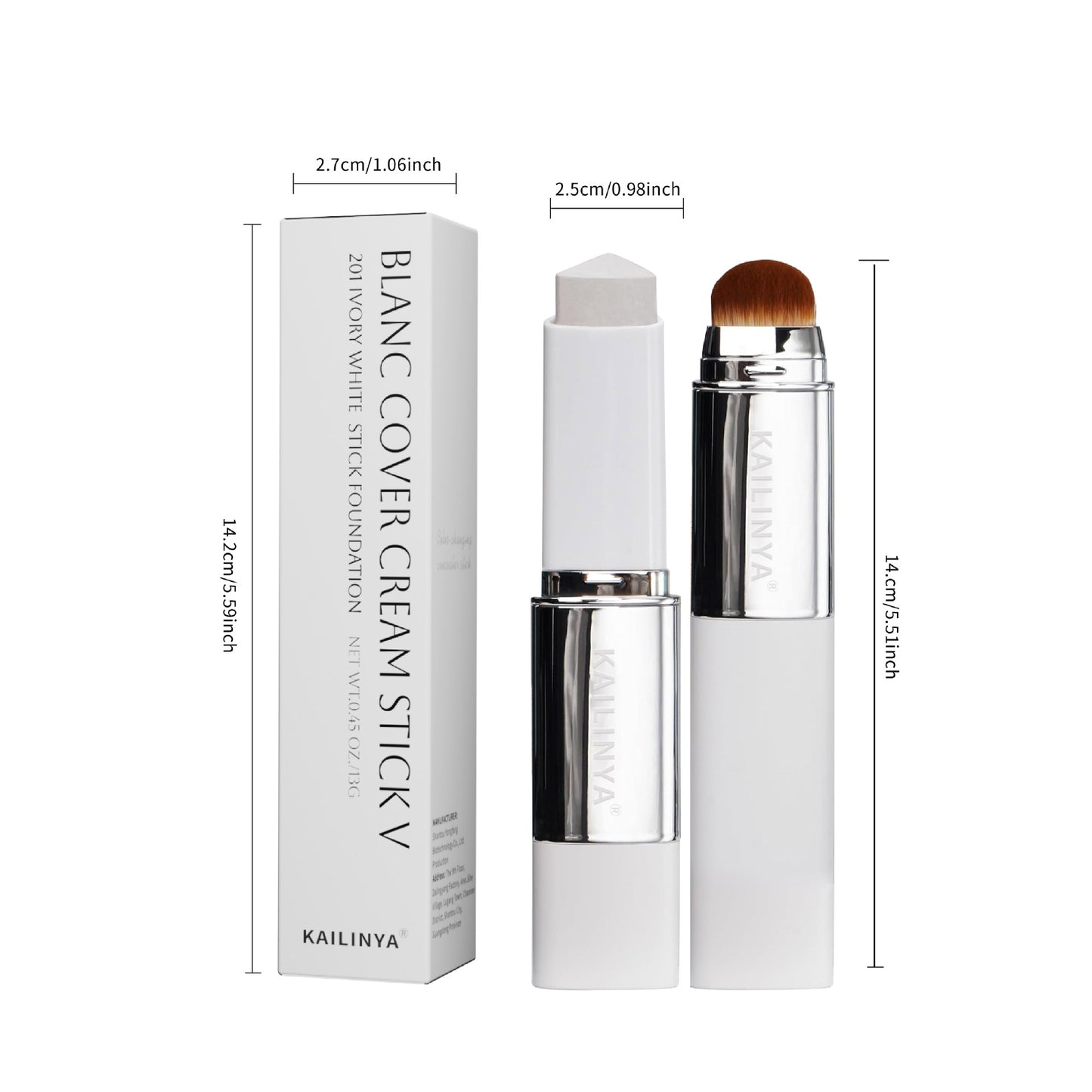 Double-Ended Color Changing Foundation Stick