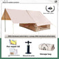Inflatable Camping Tent Windproof Rainproof Oxford Fabric