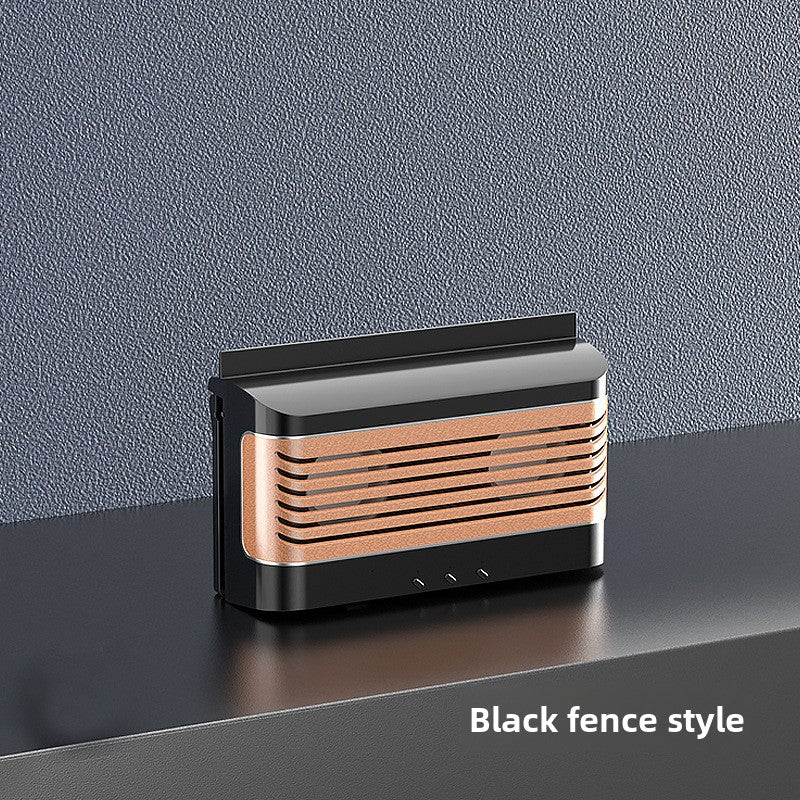 Solar-powered car cooling exhaust fan