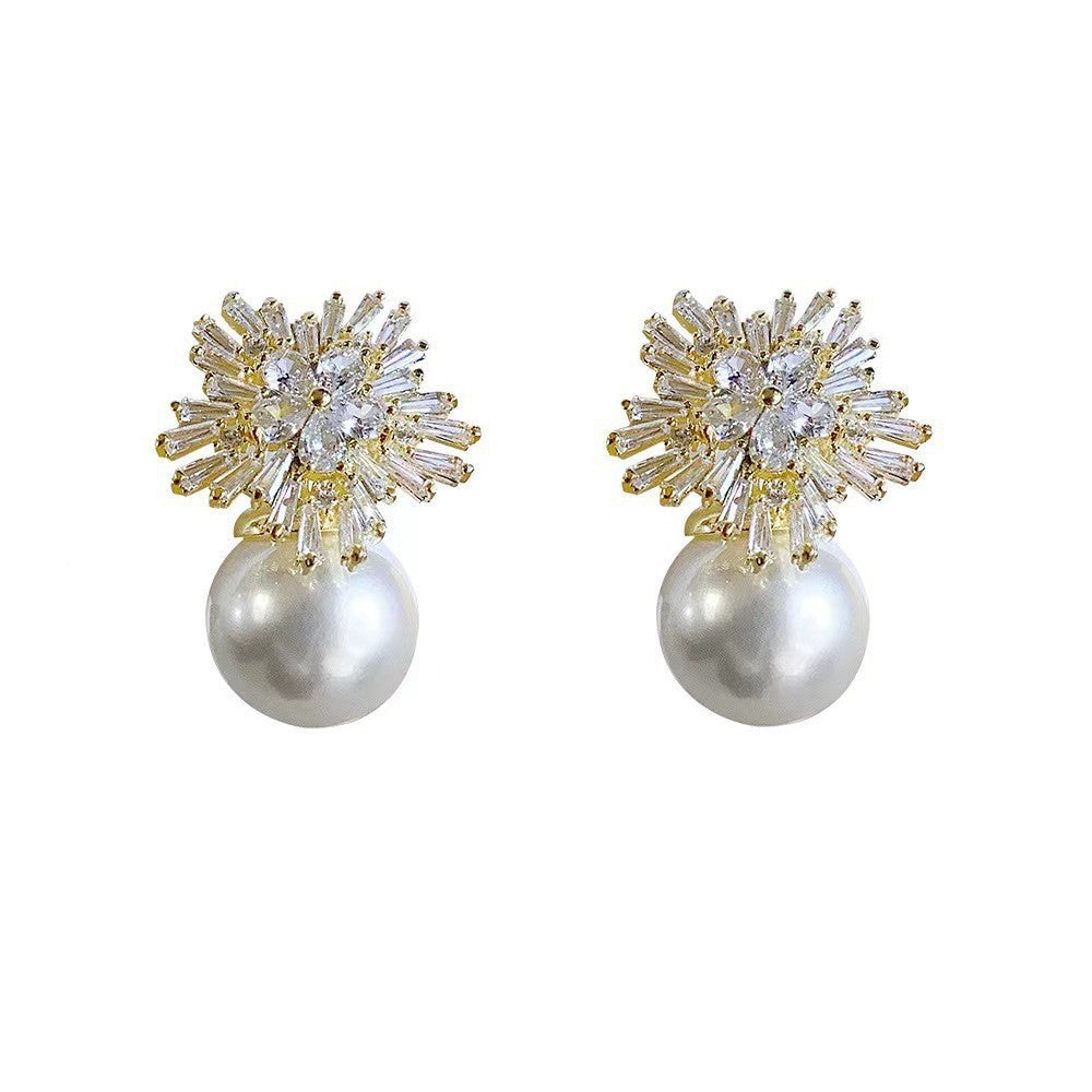 pearl earrings