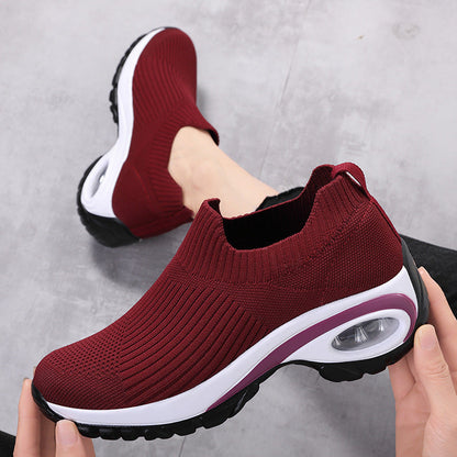 Women's Breathable Slip-on Running Shoes