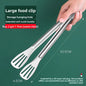 Stainless Steel Kitchen Food Tongs