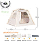 Inflatable Camping Tent Windproof Rainproof Oxford Fabric