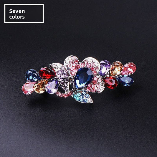 Water droplet spring clip